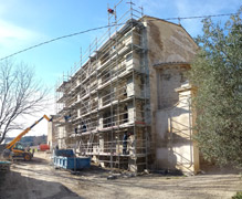 Préco - coordonnateur SPS dans le Gard - echafaudage pour la sécurité du chantier BTP